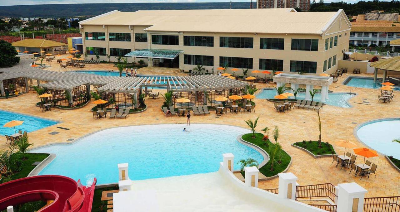 Cafe Ou Cafe E Almoco Lacqua Parque Aquatico 24 Apartment Caldas Novas